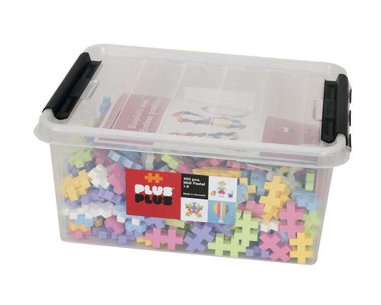 klocki plus-plus konstrukcyjne midi edu 400 el pastel w pudełku 2
