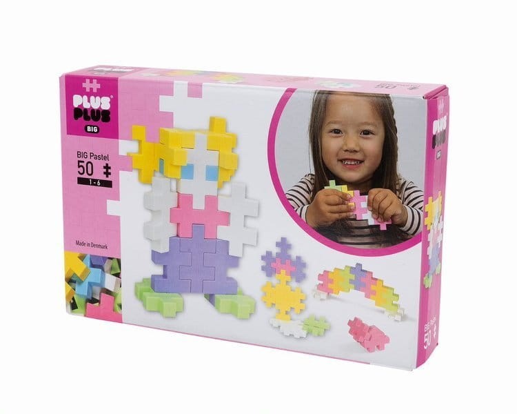 klocki plus-plus midi 50 el pastel konstrukcyjne 1