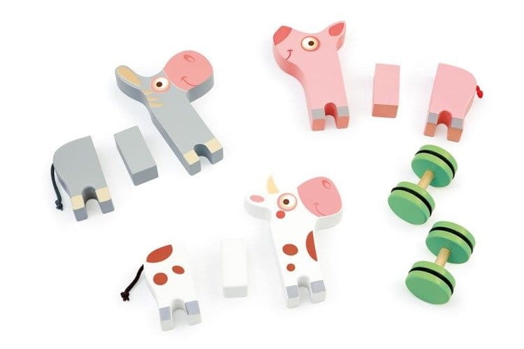 Magnetyczne zwierzątka Farma Scratch 7