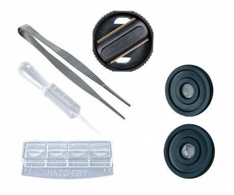 Mikroskop biologiczny 40 - 1280x Bresser z uchwytem na smartfona National Geographic 4