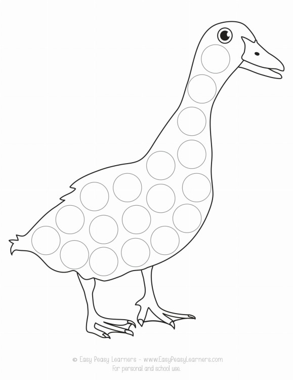 Duże flamastry kropkowe Klejnoty Do a dot Art kaczka