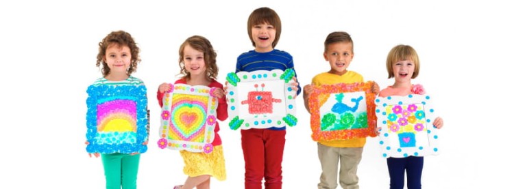 Duże flamastry kropkowe Klejnoty Do a dot Art dzieci