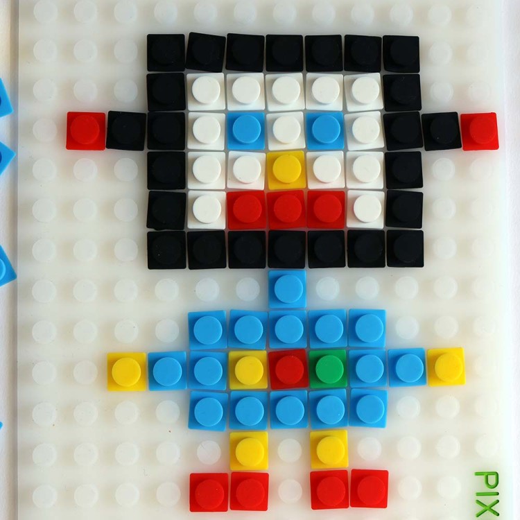 Silikonowa układanka Pix-it Start + półprzezroczysta mata