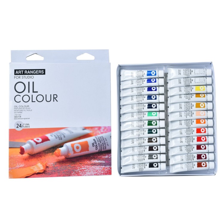 Farby olejne 24x12ml Art Rangers 1