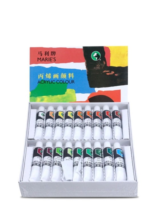 Farby akrylowe 36x12ml Marie's