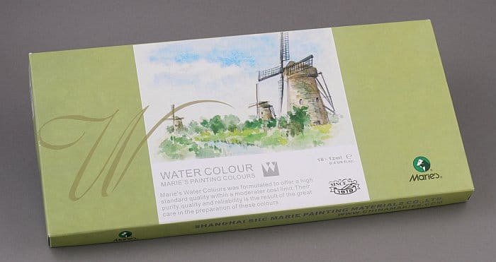 Farby wodne 18x12ml Marie's 2