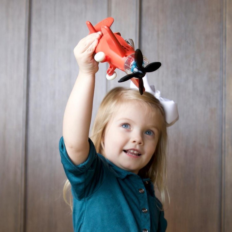 Sprytny samolot z ruchomym śmigłem playviators Fat Brain Toys 3