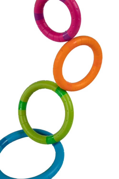 Sprytne kółeczka magnetyczne 5 szt TinkerRings Fat Brain Toys 2