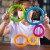 Sprytne kółeczka magnetyczne 5 szt TinkerRings Fat Brain Toys 4