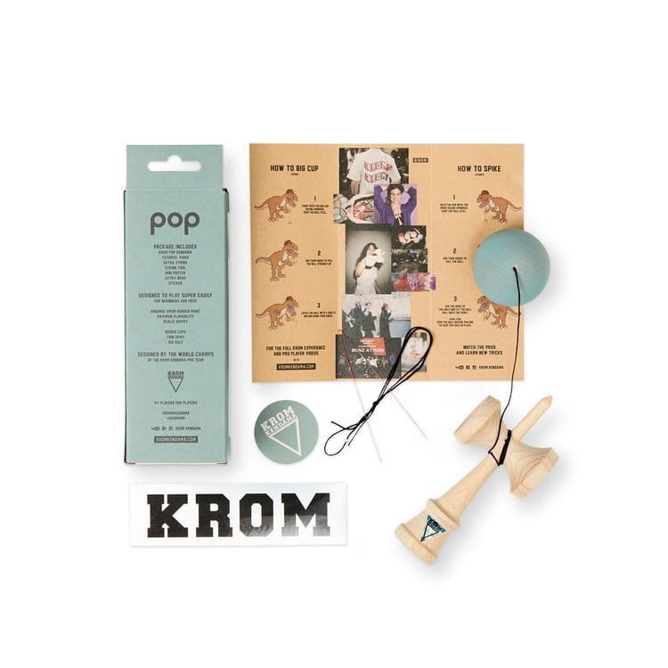 Kendama KROM POP FADE L.E. gra zręcznościowa pistachio 5