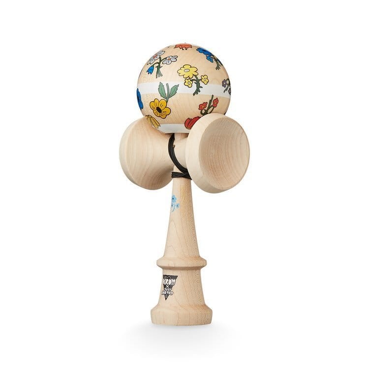 Kendama KROM Jody Barton gra zręcznościowa flowers 1