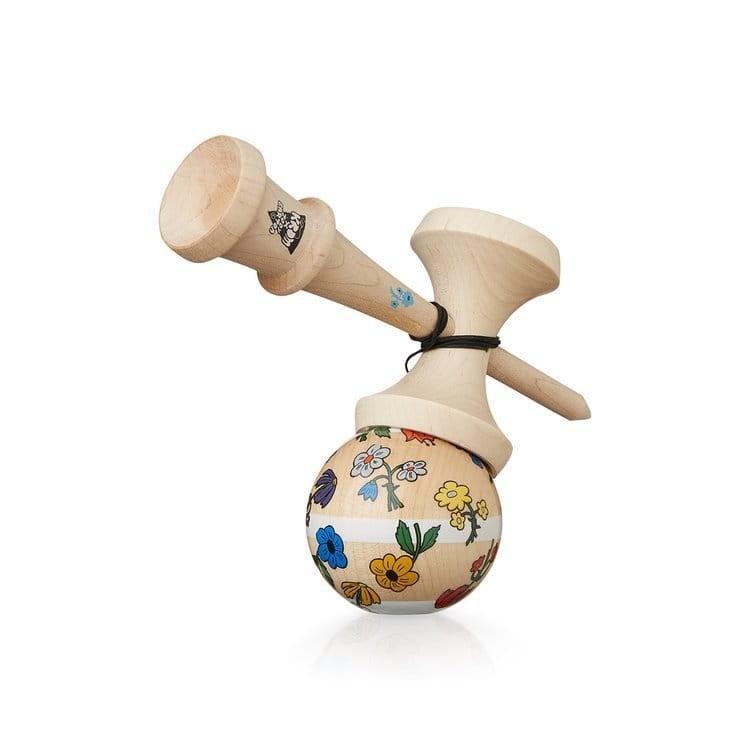 Kendama KROM Jody Barton gra zręcznościowa flowers 2