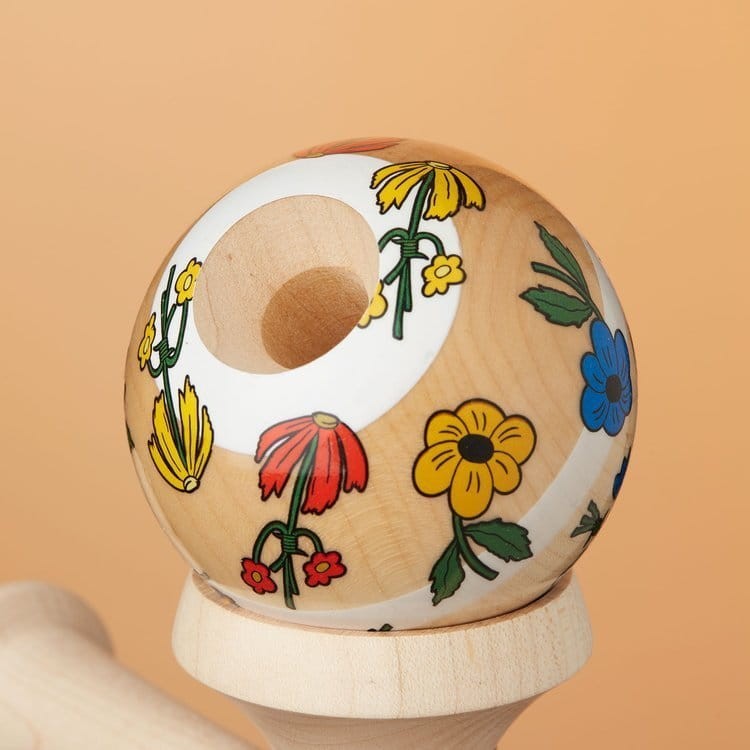 Kendama KROM Jody Barton gra zręcznościowa flowers 4