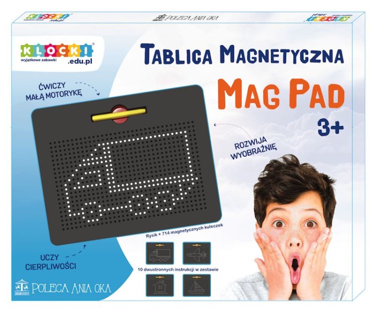 Tablica magnetyczna czarna MagPad
