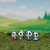 Rodzina 4 misiów Panda figurki Klorofil 1