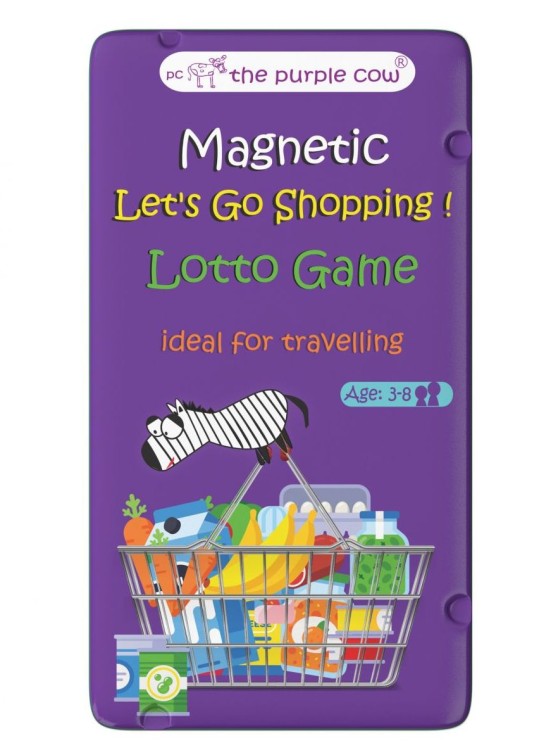 Gra magnetyczna Lotto zakupy The Purple Cow