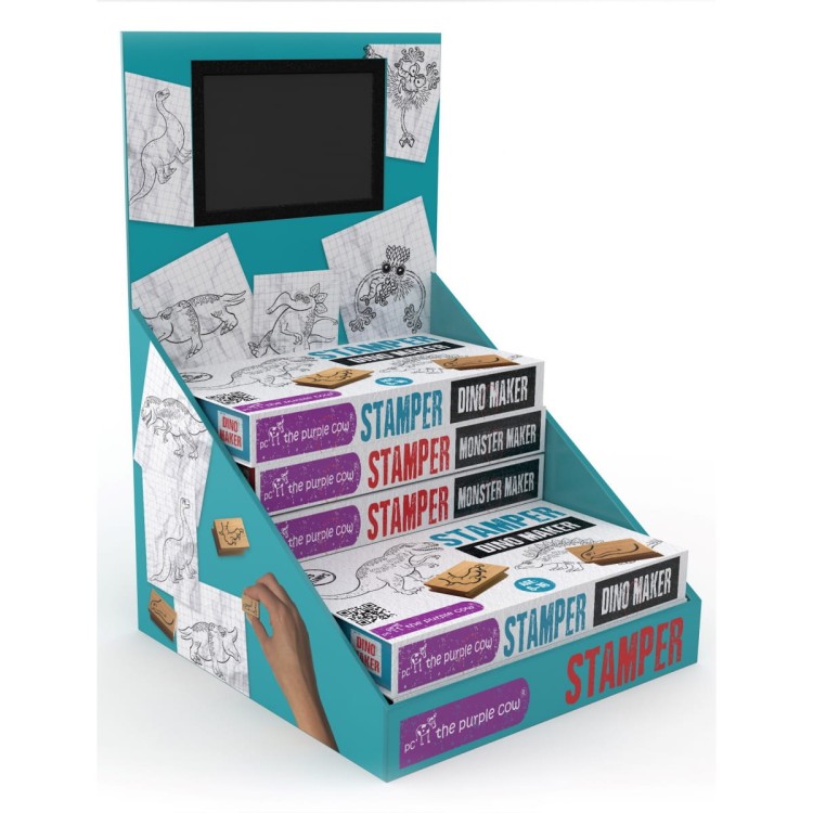 Potworki zestaw 31 pieczątek The Purple Cow 2