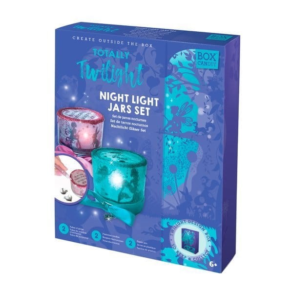 Zestaw artystyczny Lampki nocne 2 szt Box candiy