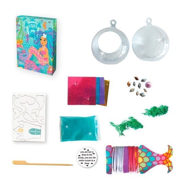 Zestaw artystyczny terrarium syrenka Box candiy 3
