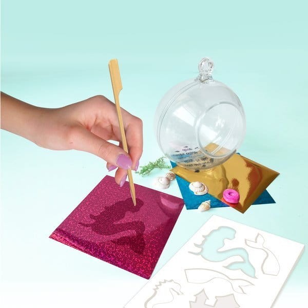 Zestaw artystyczny terrarium syrenka Box candiy 6