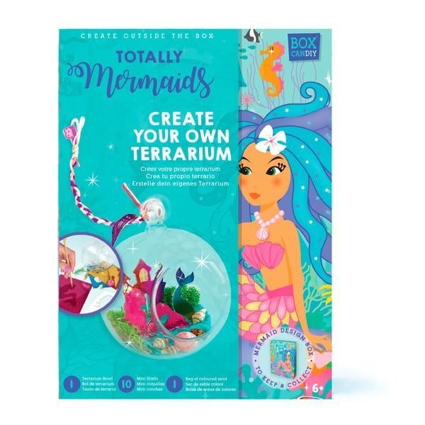 Zestaw artystyczny terrarium syrenka Box candiy 8