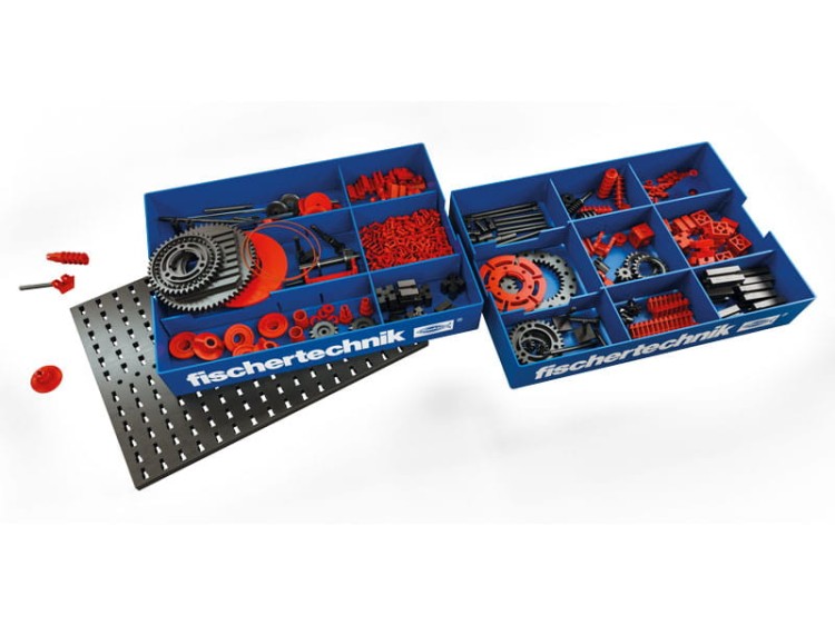 zestaw Cretive Box mechanika klocki konstrukcyjne 290 el. Fischertechnik 4
