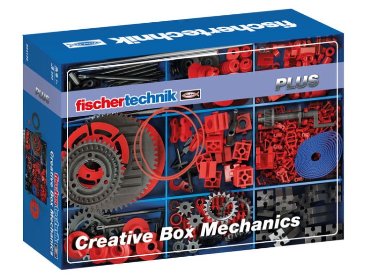 zestaw Cretive Box mechanika klocki konstrukcyjne 290 el. Fischertechnik