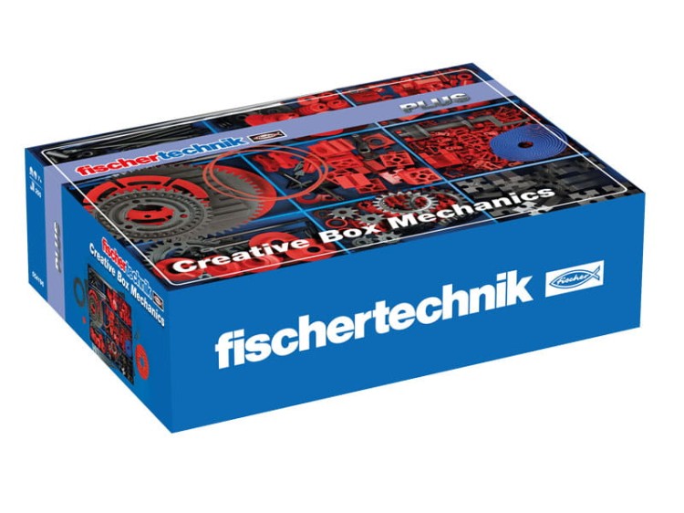 zestaw Cretive Box mechanika klocki konstrukcyjne 290 el. Fischertechnik 5