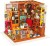 Biblioteka Sama DIY mini domek model 3D Robotime