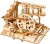 Tor dla kulek drewniany roaller coaster mechaniczny model 3D DIY Robotime