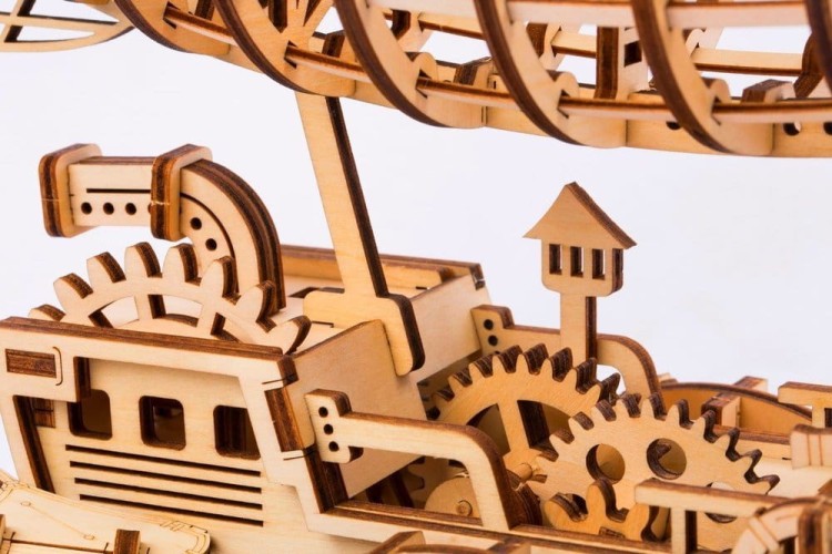 Sterowiec model mechaniczny 3D DIY Robotime 3