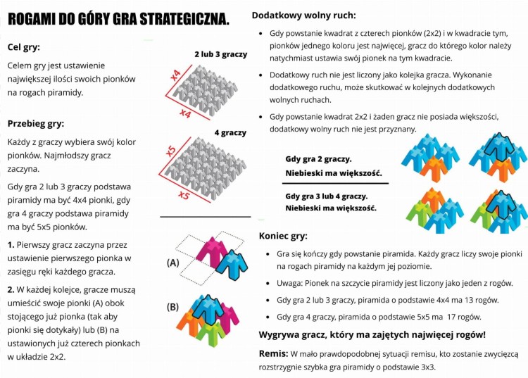 Rogami do góry - gra strategiczna Fat Brain Toys  6