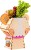 Drewniana doniczka Koala puzzle 3D DIY Robotime 1