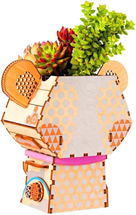 Drewniana doniczka Koala puzzle 3D DIY Robotime 1