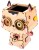 Drewniana doniczka Kotek puzzle 3D DIY Robotime  3