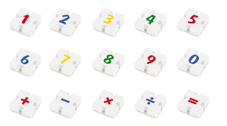 Klocki konstrukcyjne Zwierzęta i cyfry 136 el.  Wise 8