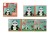 Puzzle magnetyczne Panda 2 obrazki po 20 el. Scratch