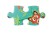 Puzzle magnetyczne Panda 2 obrazki po 20 el. Scratch 5