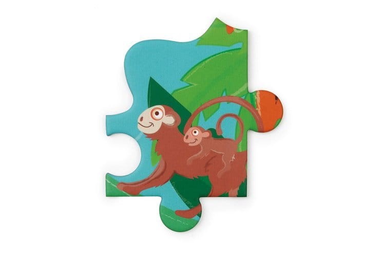 Puzzle konturowe TYGRYS 59 elementów Scratch 2