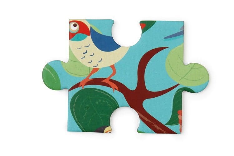 Puzzle konturowe DRZEWO 59 elementów Scratch 5