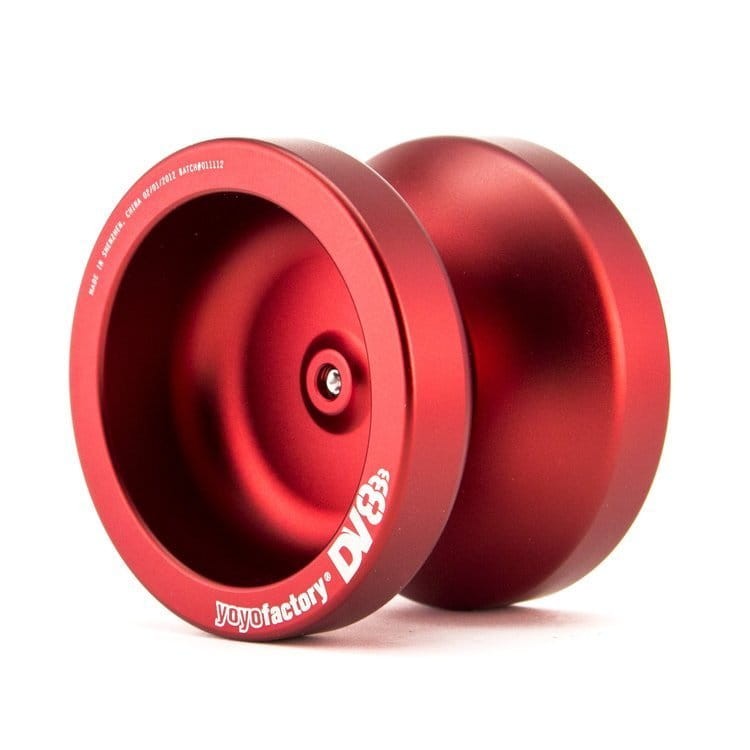 Jojo DV888 dla początkujących aluminium Yoyofactory czerwone 1
