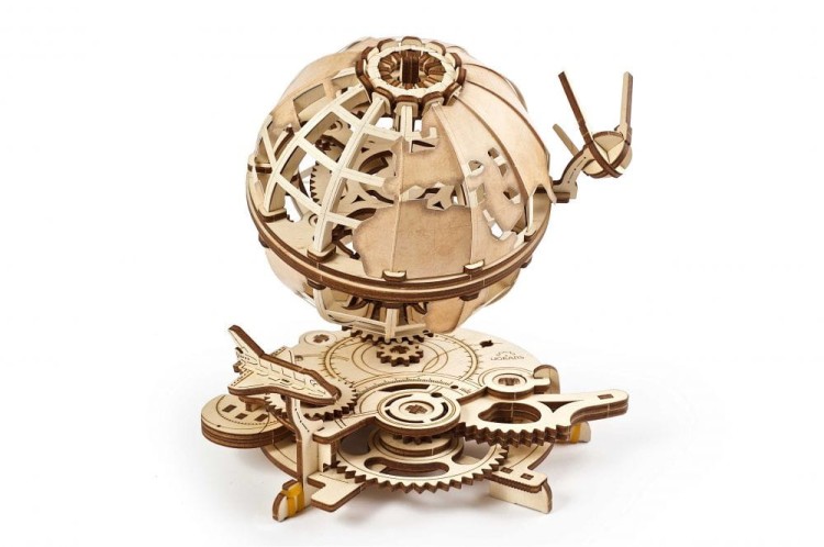 Globus model mechaniczny do składania 184 el. Ugears 3