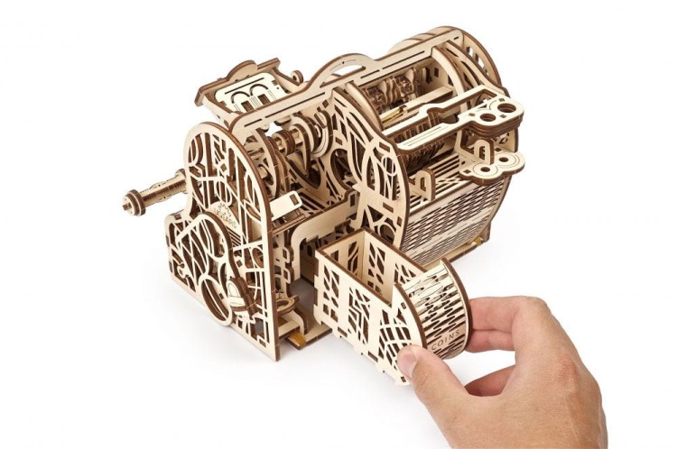 Kasa fiskalna model mechaniczny do składania 405 el. Ugears 19