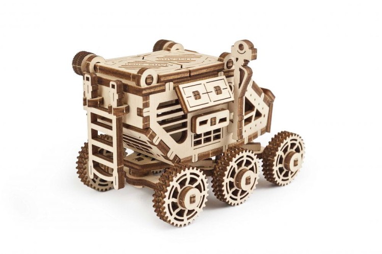 Łazik marsjański model mechaniczny do składania 95 el. Ugears 3