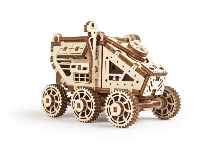 Łazik marsjański model mechaniczny do składania 95 el. Ugears 5