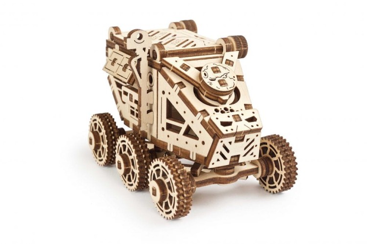 Łazik marsjański model mechaniczny do składania 95 el. Ugears 6