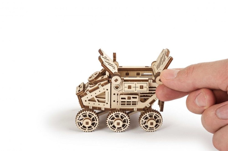Łazik marsjański model mechaniczny do składania 95 el. Ugears 13