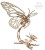 Motyl model mechaniczny do składania 161 el. Ugears 4
