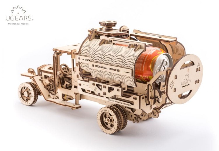 Cysterna model mechaniczny do składania 594 el. Ugears 4