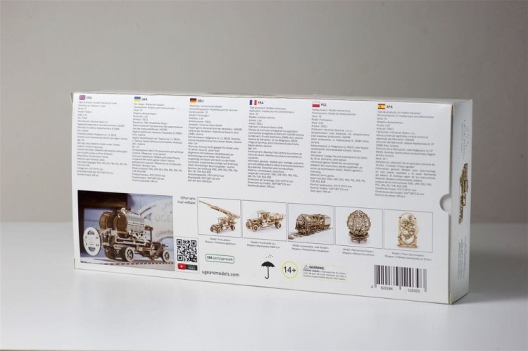 Cysterna model mechaniczny do składania 594 el. Ugears 7